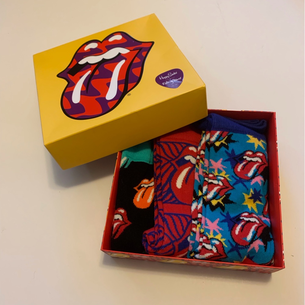ROLLING STONES Rare socks